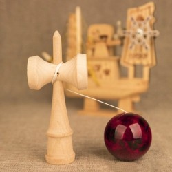 Wooden Kendama toys - colorful juggling ball - stress relief / educational toy - for adult / children - 18cmFidget Spinner