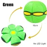 Flat flower shape - disc ball - flying UFO - with LED - throwing toyToys