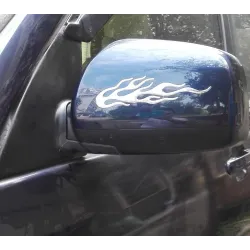 Car / motorcycle sticker - 3D fire flameStickers