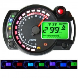 RX2N - 15000 rpm - motorcycle speedometer - LCD odometerInstruments