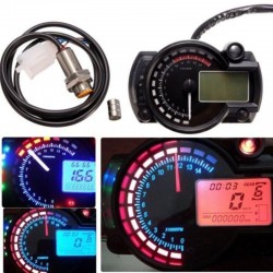 RX2N - 15000 rpm - motorcycle speedometer - LCD odometerInstruments