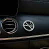 Metal car interior sticker - No SmokingStickers