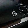 Metal car interior sticker - No SmokingStickers