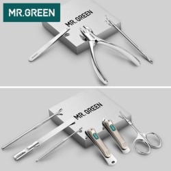 Mr.Green - professional manicure set - nail clipper / scissors / tweezer - 9 piecesEquipment