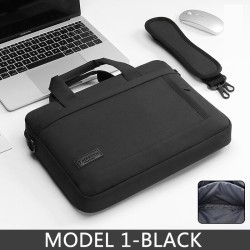 Beskyttende laptop-omslag - vanntett - med håndtak / skulderstropp / glidelås - for Macbook Pro