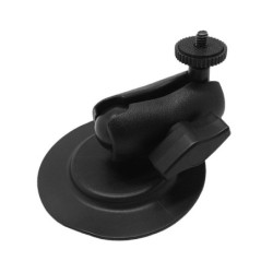 Car dashboard suction cup - round plate - with adhesive tape - mount for GoPro / GPS / SmartphonesMounts