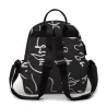 Trendy mini backpack - waterproof - abstract face printedBackpacks
