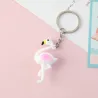 Flamingo keychains - 6 piecesKeyrings