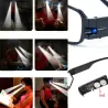Lesebriller - gule nattsynslinser - med LED-lys