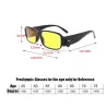 Reading glasses - yellow night vision lenses - with LED lightSunglasses