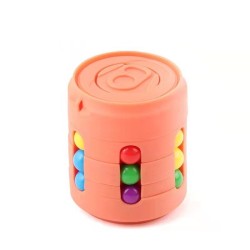 Cube with colorful beads - stress relief fidget toyFidget Spinner