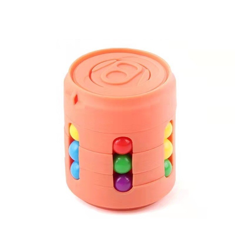 Cube with colorful beads - stress relief fidget toyFidget Spinner