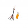 Everyine E011 - 3,7V - 260MAH - 30C batteri / USB-lader - 5 stk.