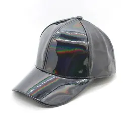Rainbow baseballcaps - lakklær - hip-hop-stil
