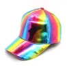 Rainbow baseballcaps - lakklær - hip-hop-stil