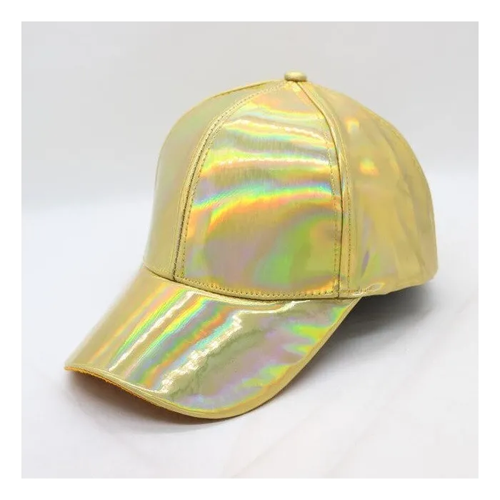 Rainbow baseballcaps - lakklær - hip-hop-stil