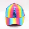 Rainbow baseballcaps - lakklær - hip-hop-stil