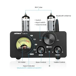 AIYIMA T9 - HiFi - Bluetooth 5.0 - forsterker - USB - 100W
