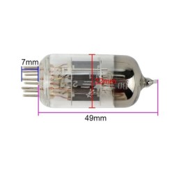 6N1 - ECC85 - electronic vacuum tube - replacement valve - for amplifier - 2 piecesAmplifiers