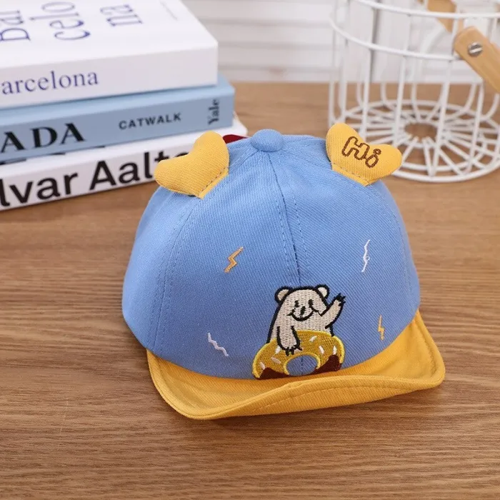 Barn baseball cap - tegneserie bjørn mønster