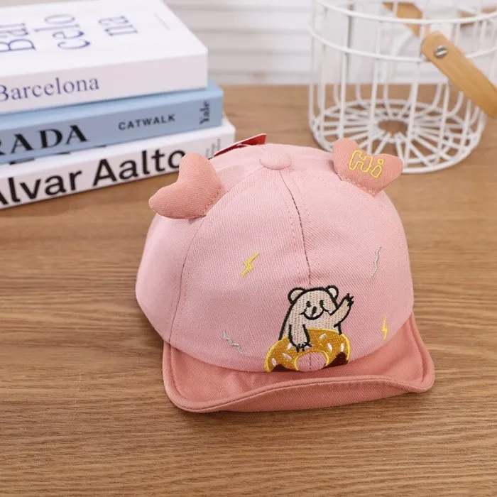 Barn baseball cap - tegneserie bjørn mønster