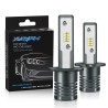 LED car bulb - super bright - H1 / H3 - 20W - 6000K - 2 piecesH3