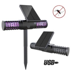 Solar mosquito killer lamp - outdoor - waterproof - USB - UV lightSolar lighting