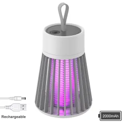 Elektrisk myggdreper - LED / UV-lampe - USB / oppladbar