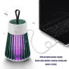 Elektrisk myggdreper - LED / UV-lampe - USB / oppladbar