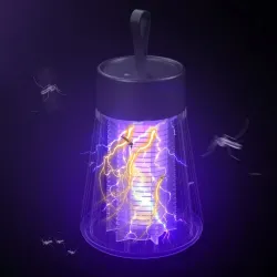 Elektrisk myggdreper - LED / UV-lampe - USB / oppladbar