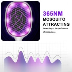 Xiaomi - electric mosquito killer lamp - net trap - 6 / 10 LED - 3000VInsect control