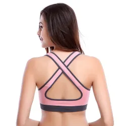 Wireless sports bra - top with removable padsLingerie