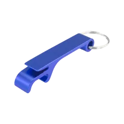 Aluminiumsboks / flaskeåpner - med nøkkelring - gratis tilpasset gravering - 100 stk