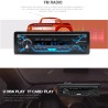 Bluetooth car radio - 1din - AUX - FM / MP3 / WMA / USB / SD cardDin 1