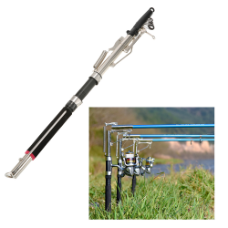 Automatisk / teleskopisk fiskestang - glassfiber