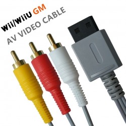 Wii AV cable - 1.8m RCA - video - audioWii & Wii U