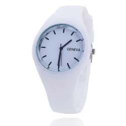 Trendy silicone watch - ultra thin - unisexWatches