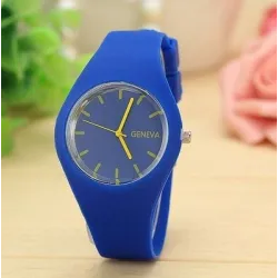 Trendy silikonklokke - ultratynn - unisex