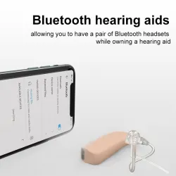 Hearing aid - Bluetooth - wireless - rechargeable - Open Fit OE - OTCHearing aid