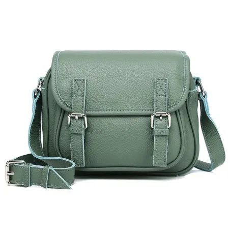 Elegant shoulder bag - genuine leatherBags
