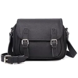 Elegant shoulder bag - genuine leatherBags