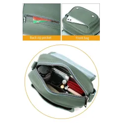 Elegant shoulder bag - genuine leatherBags