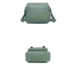 Elegant shoulder bag - genuine leatherBags