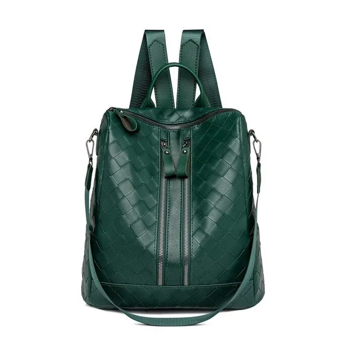 Elegant leather backpack - multifunction shoulder bagBackpacks