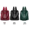 Elegant leather backpack - multifunction shoulder bagBackpacks