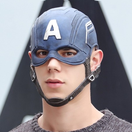 Captain mask - latex helmet - Halloween - festivalsMasks