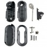 FIAT 500 - 3 buttons remote key case - shell for Punto Panda Stilo BravaKeys