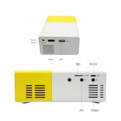 YG300 YG-300 Mini portable LED projector - HDMI - home theater - multimediaProjectors
