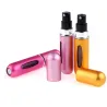 Mini empty perfume bottle - refillable - with atomizer - aluminum container - 5mlPerfumes