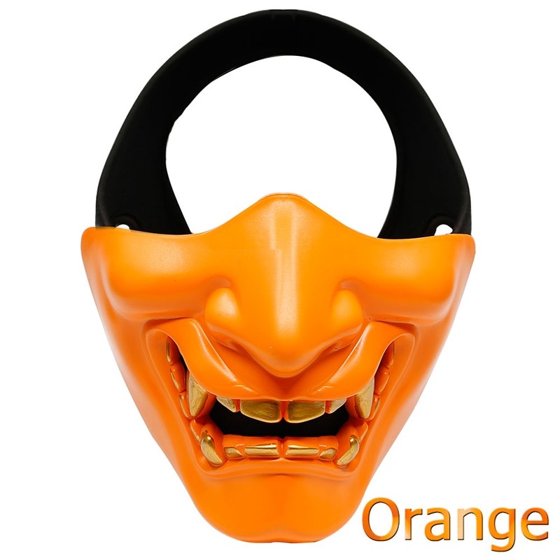 Half face mask - for Halloween - paintball - airsoft gunMasks